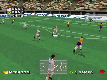 Golden Goal 98 (EU) screen shot game playing